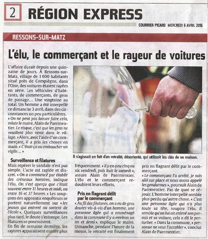 Courrier Picard 6 avril 2016